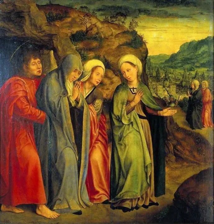Saint John and the Women at the Tomb of Christ