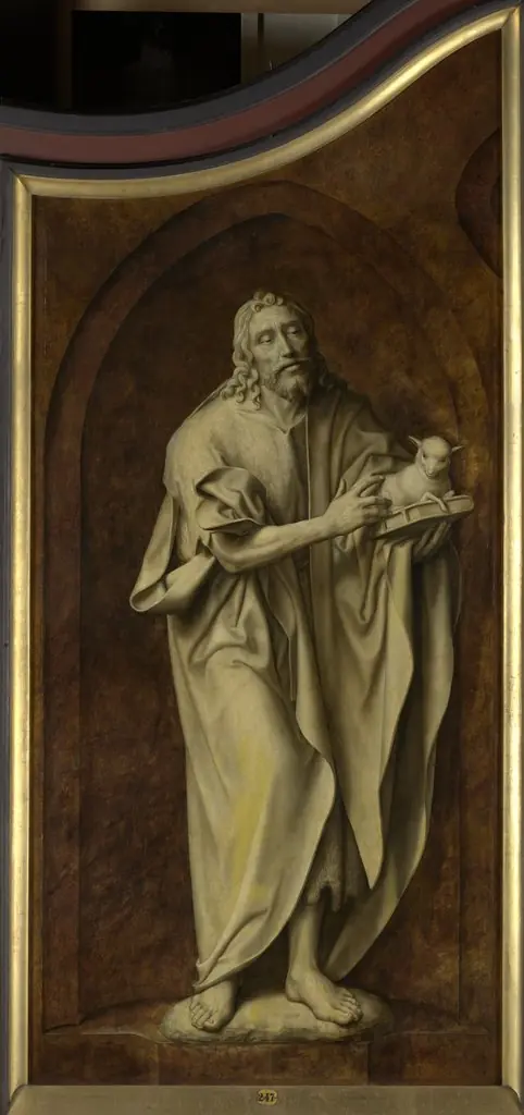 Saint John the Baptist, by Quinten Metsys