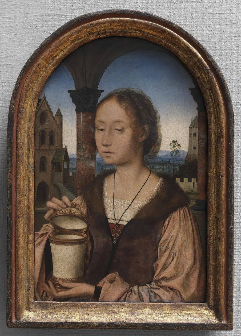 Saint Mary Magdalen, by Quinten Metsys, oil, 1525