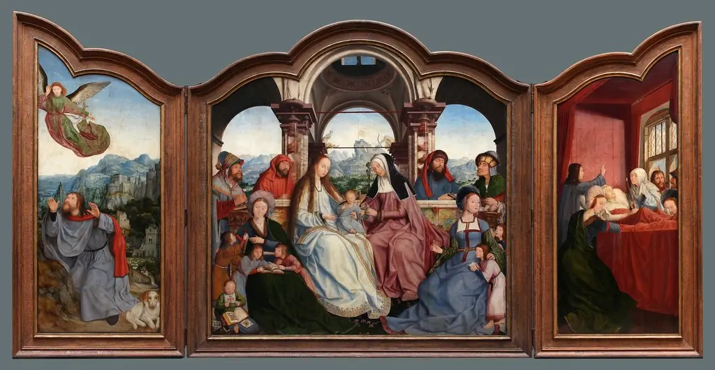 St Anne Altarpiece, by Quinten Metsys