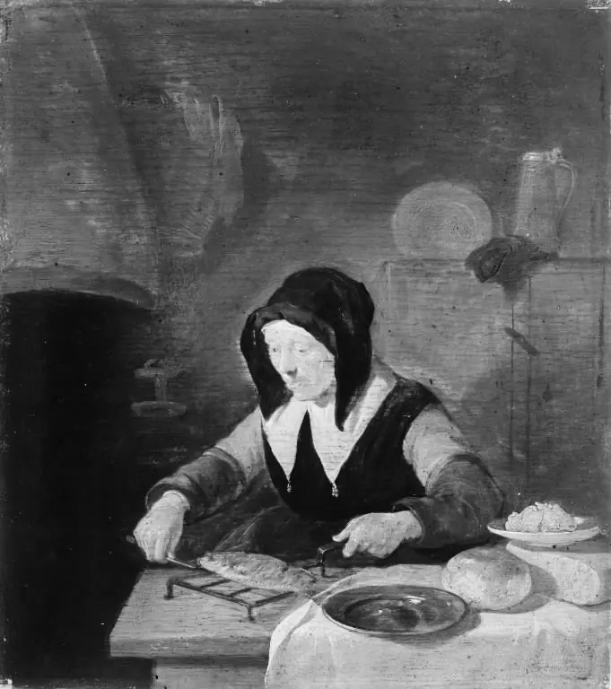 Old Woman at her Meal, by Quirijn van Brekelenkam