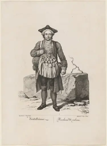 Bändelkrämer (Ribbon Seller), by Quirin Mark