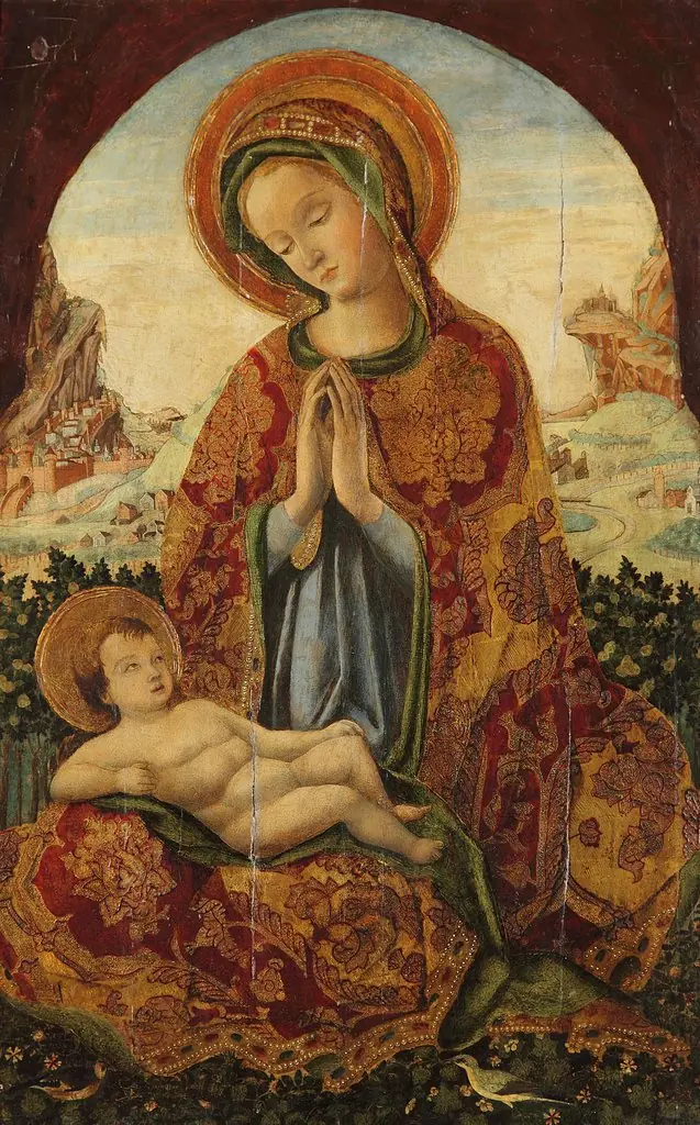The Virgin and Child, by Quirizio di Giovanni da Murano