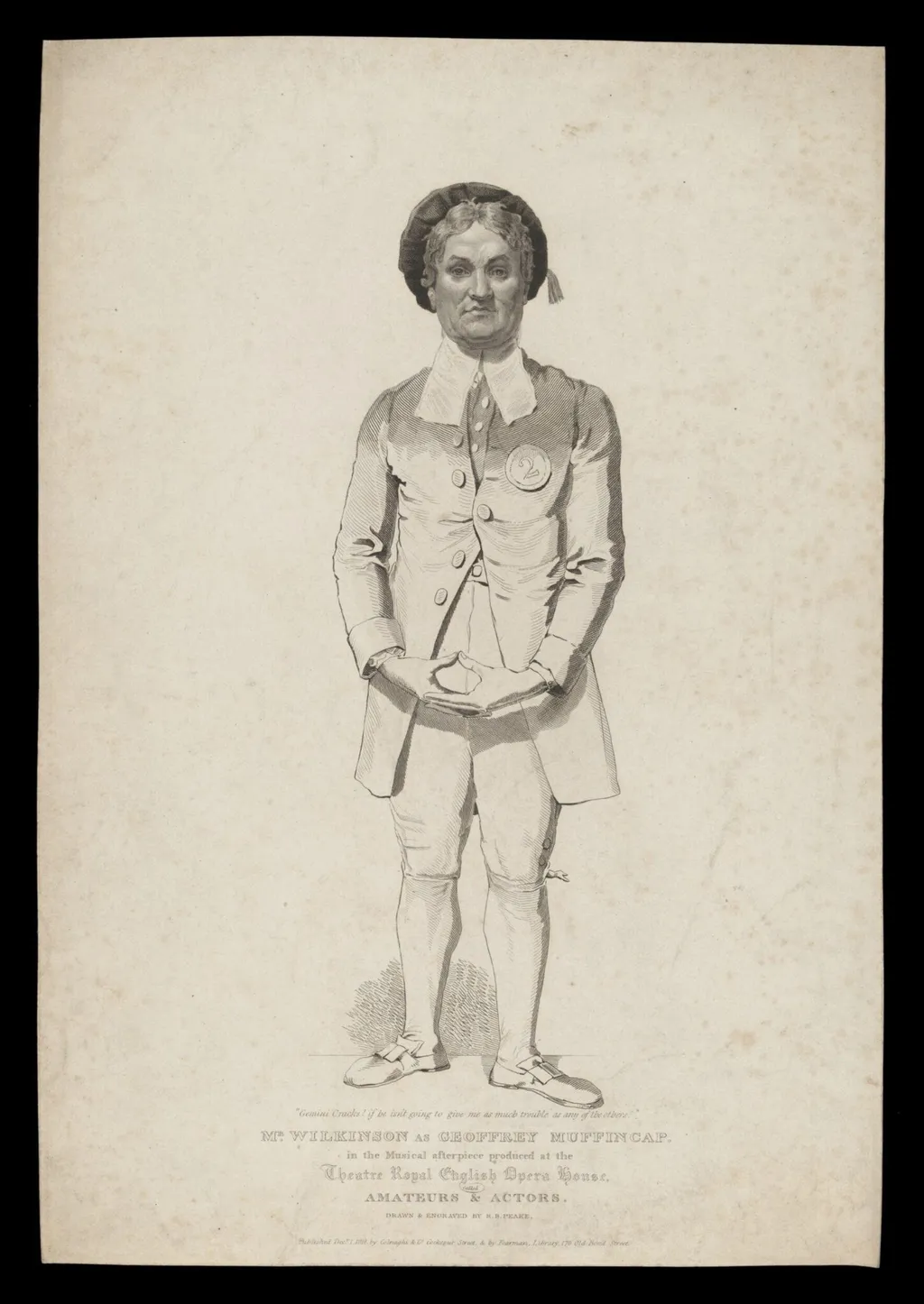 H Beard Print Collection, by R.B. Peake, 1