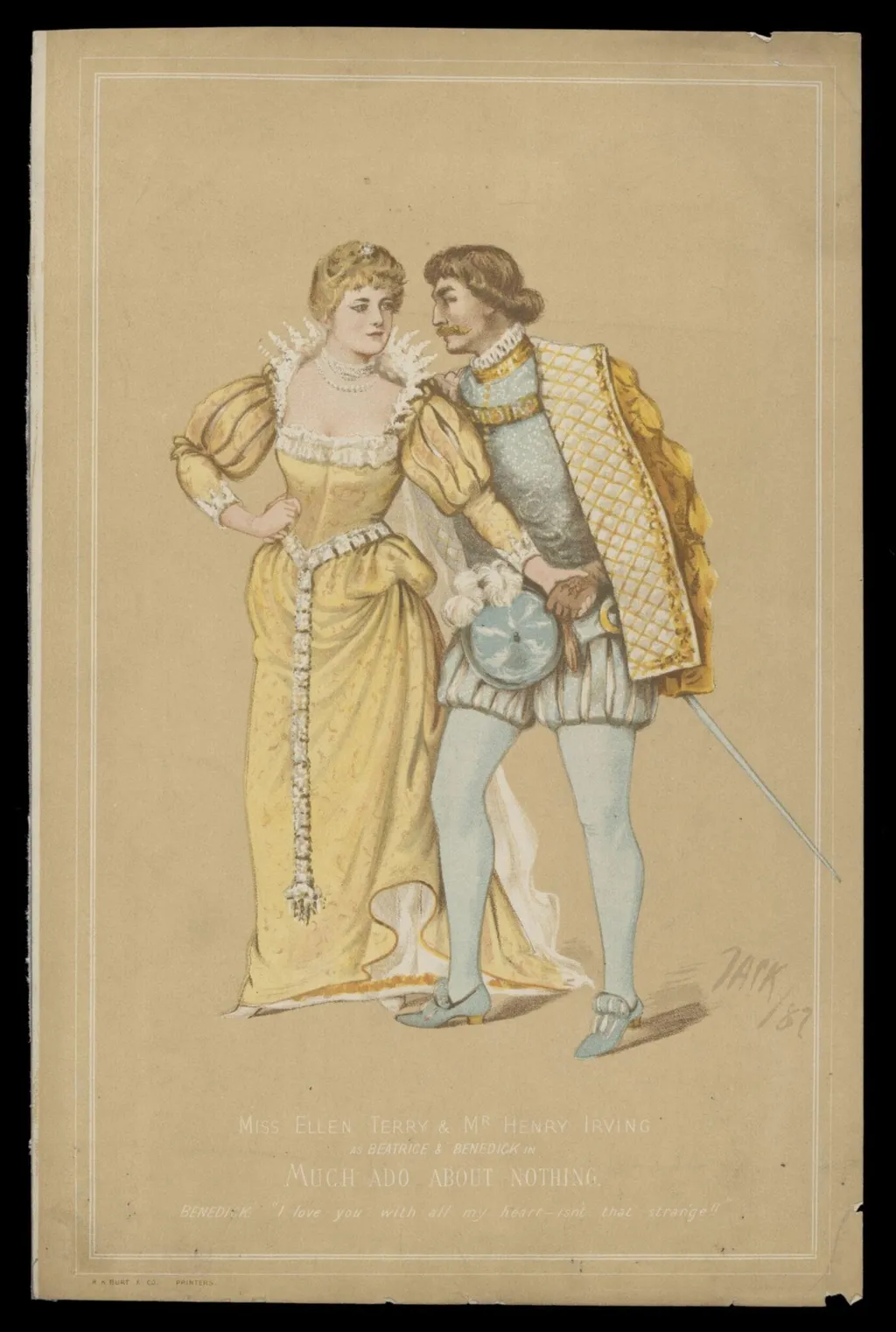 H Beard Print Collection, by R. K. Burt & Co., 1850