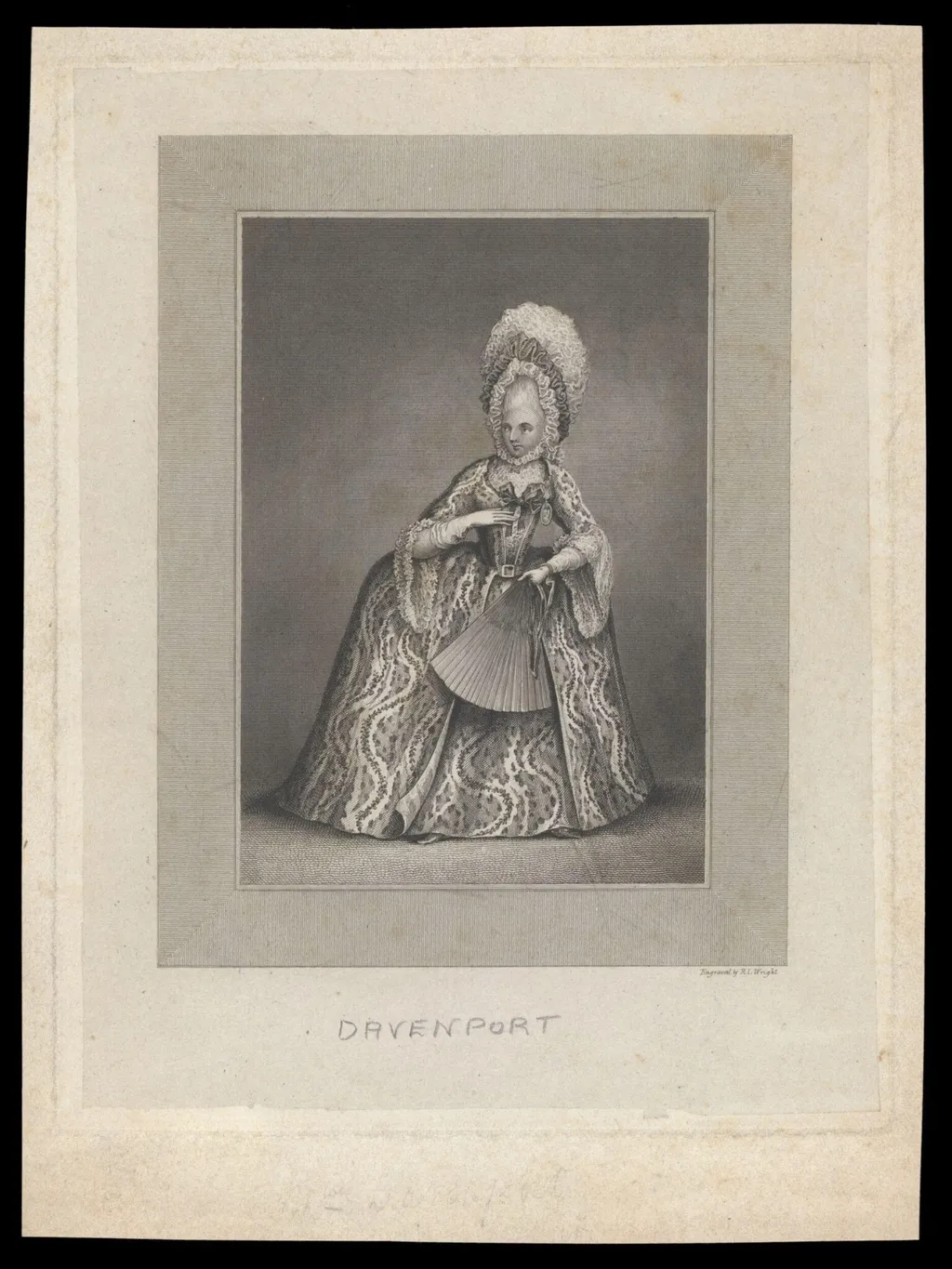 H Beard Print Collection, by R.L. Wright, 1750