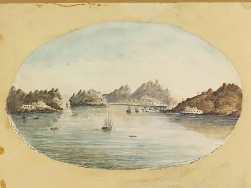 Muscat Cove, Arabia, by R. McKenzie