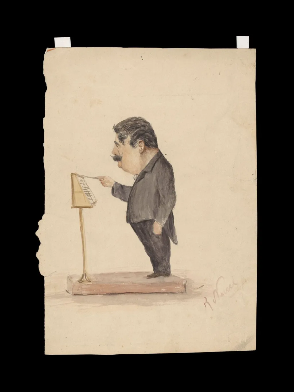 H Beard Print Collection, by R. Nuicci, paint