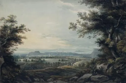Edinburgh from the South, by R Short