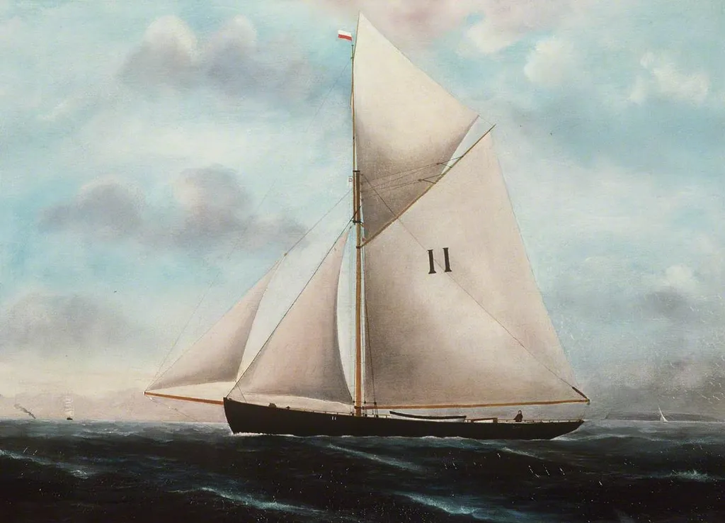 Grace' of Flatholme, by R. W. Reid, oil, 1912