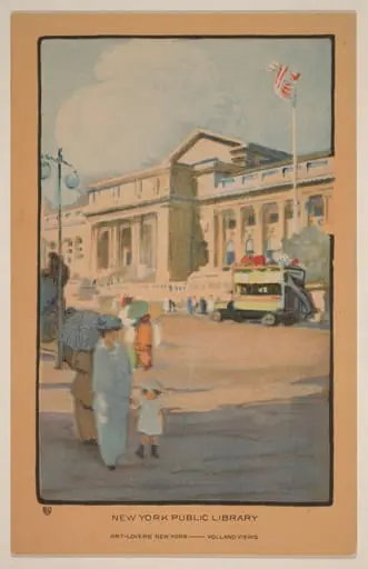 New York Public Library, by Rachael Robinson Elmer