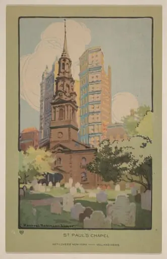 St. Paul's Chapel, by Rachael Robinson Elmer