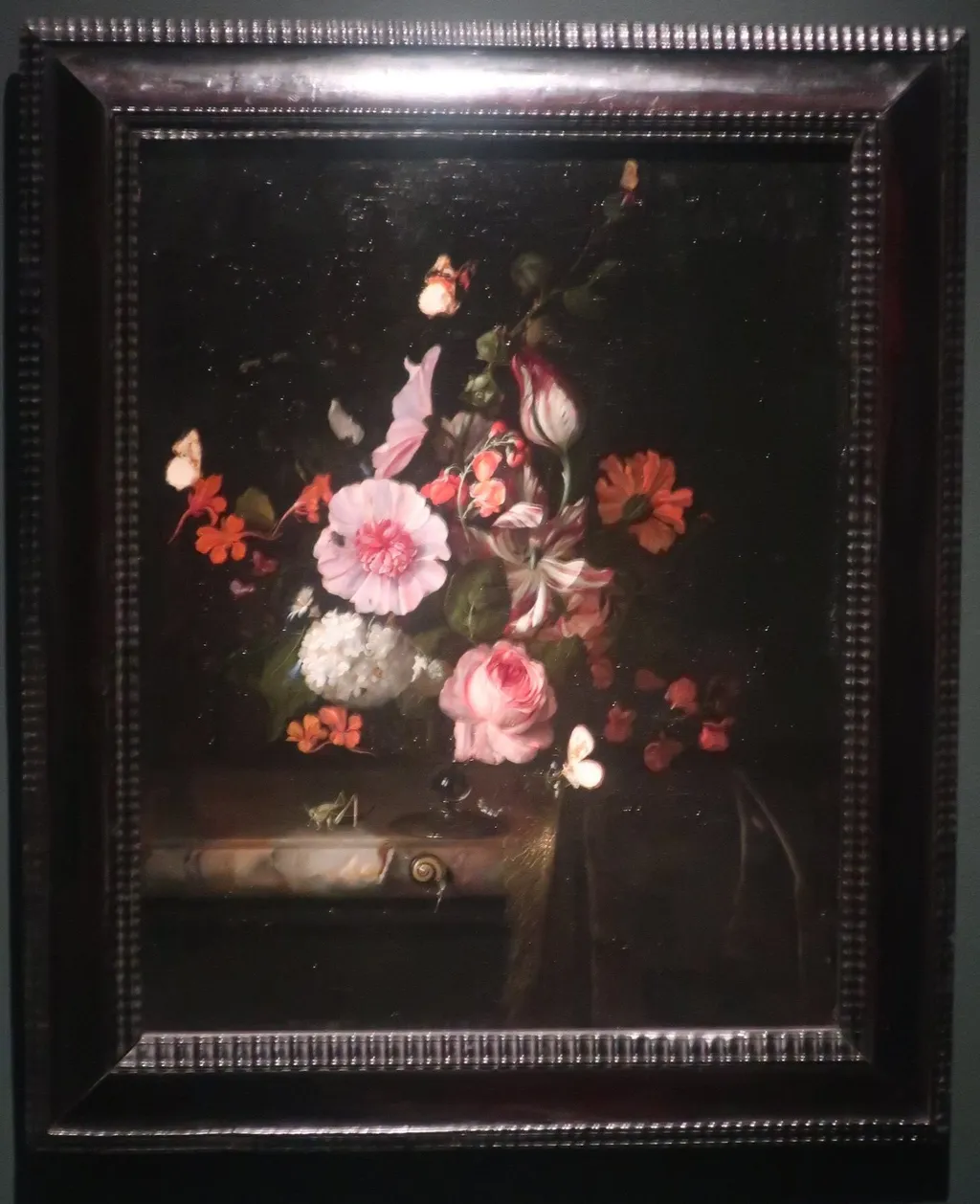 Blumenstück, by Rachel Ruysch, oil, 1692