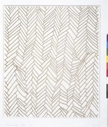 Herringbone Floor, by Rachel Whiteread