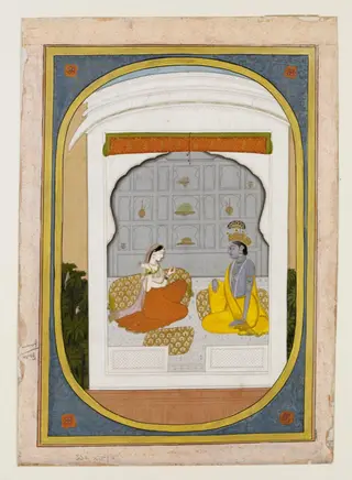 Radha and Krishna