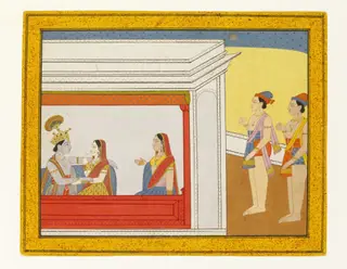 Radha and Krishna