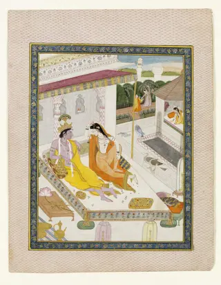 Radha and Krishna
