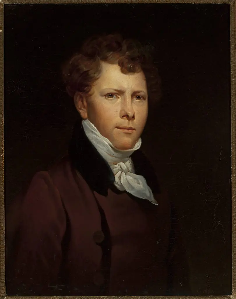 Copy of “Self-portrait” of Antoni Brodowski, by Rafał Hadziewicz