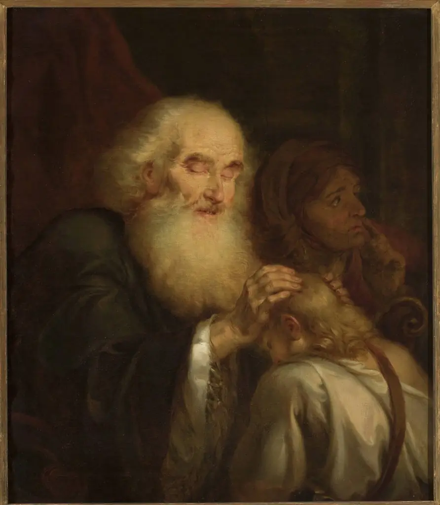Isaac's blessing, by Rafał Hadziewicz