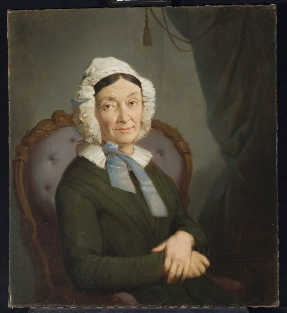Portrait of Anna Kurpiewska née Olszakiewicz, by Rafał Hadziewicz