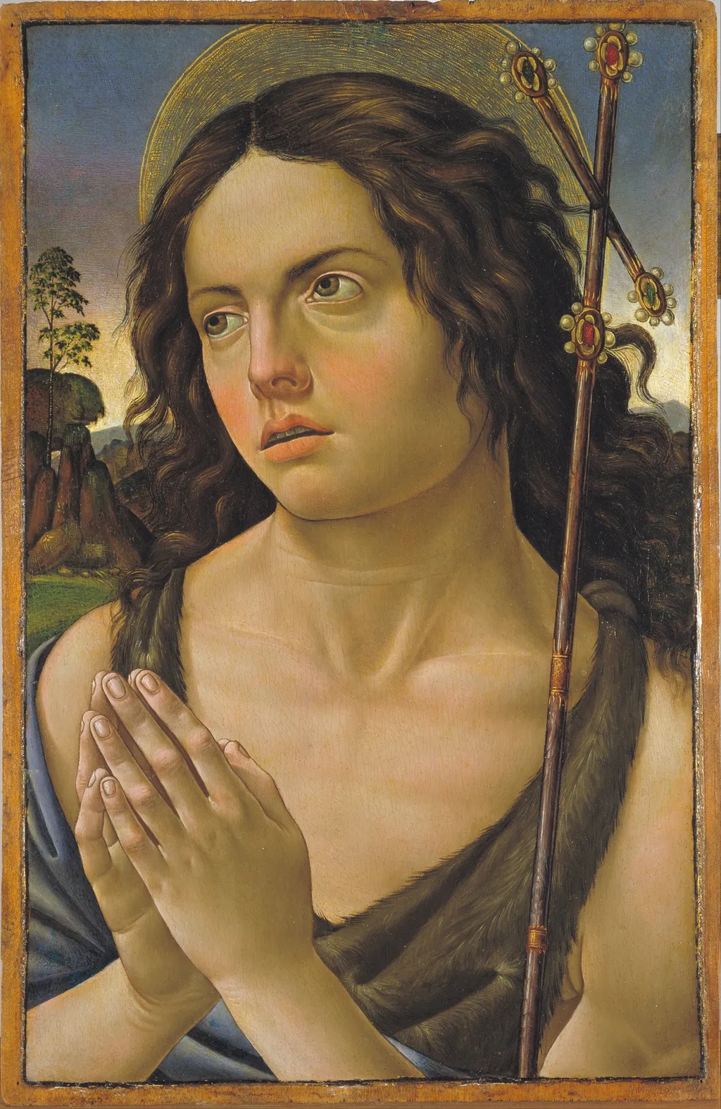 Saint John the Baptist, by Raffaellino del Garbo, unspecified