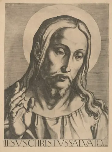 Bust of Christ, by Raffaello Schiaminossi