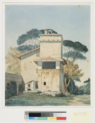 Raffaels atelier i Villa Borgheses have. Rom