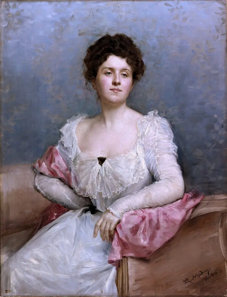 Elsie Woodbury Brown, by Raimundo de Madrazo y Garreta