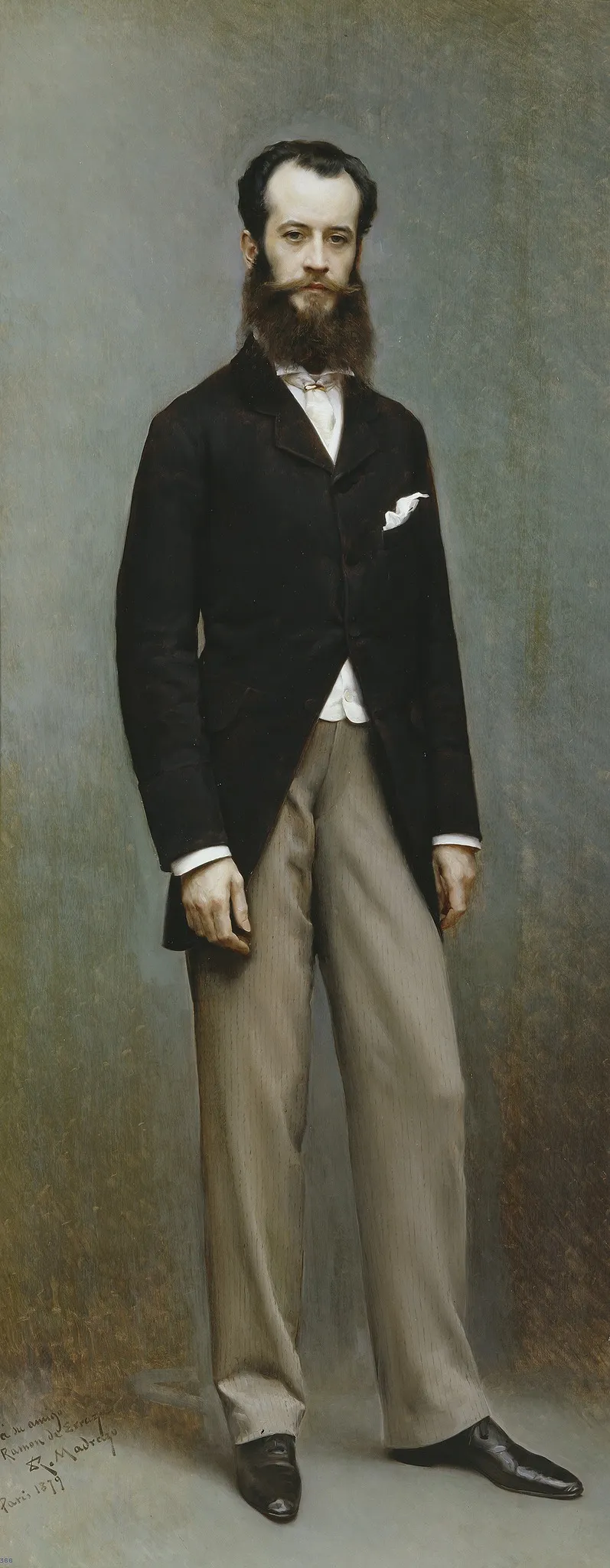 Ramón de Errazu, by Raimundo de Madrazo y Garreta, unspecified, 1890