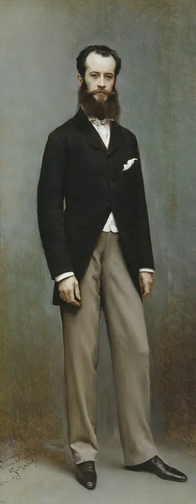 Ramón de Errazu, by Raimundo de Madrazo y Garreta