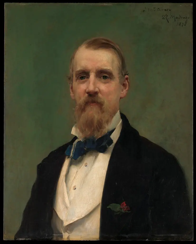 Samuel P. Avery (1822–1904), by Raimundo de Madrazo y Garreta
