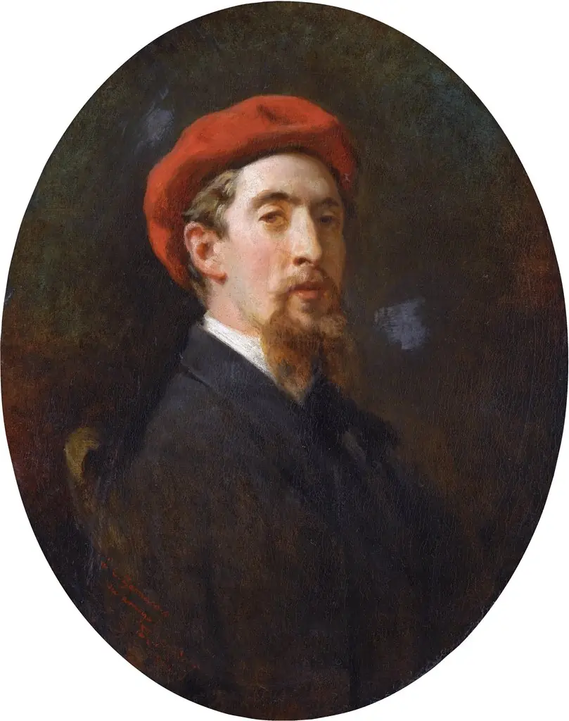 The Painter Eduardo Zamacois, by Raimundo de Madrazo y Garreta