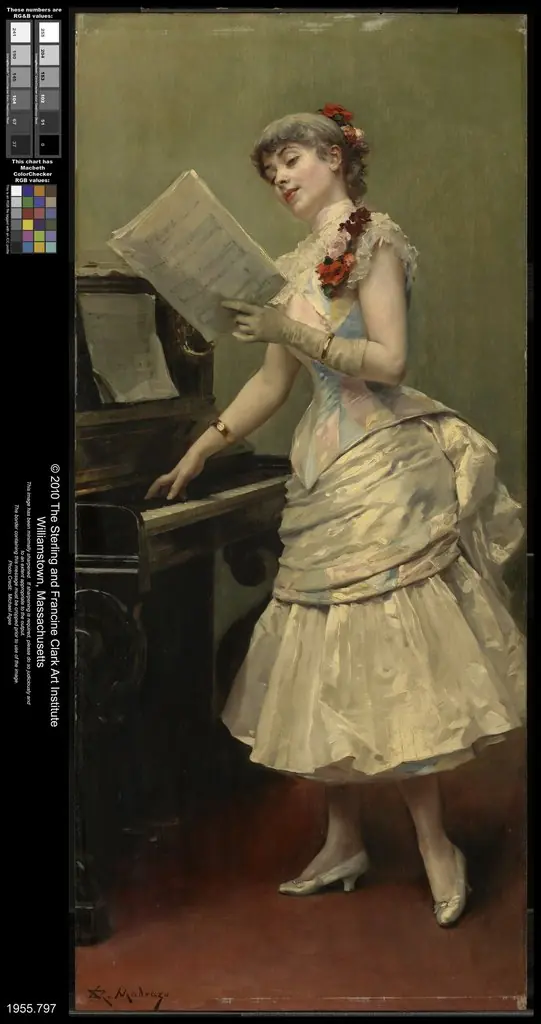 The Singer, by Raimundo de Madrazo y Garreta