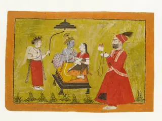 Raja Ajmer Chand of Bilaspur