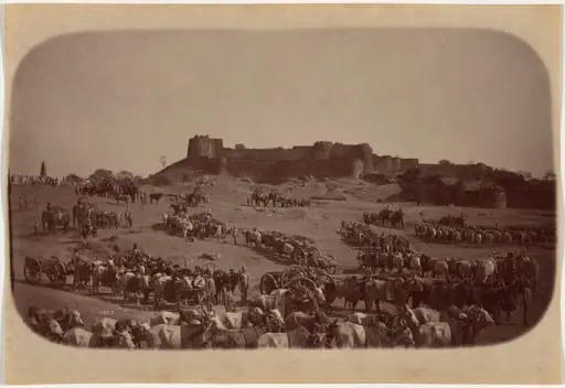 Elephant Battery, Jhansi, by Raja Deen Dayal