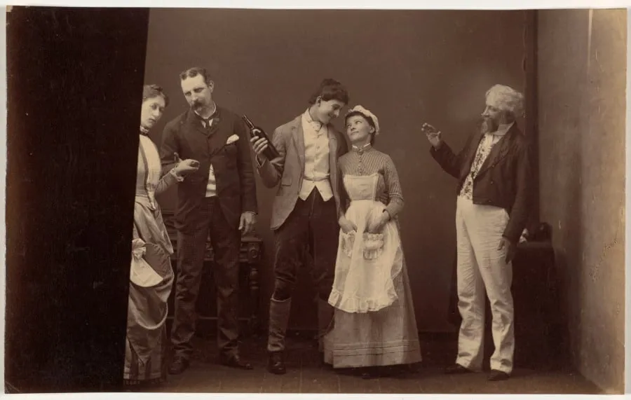 Fancy Group, Indore II, by Raja Deen Dayal, 1886