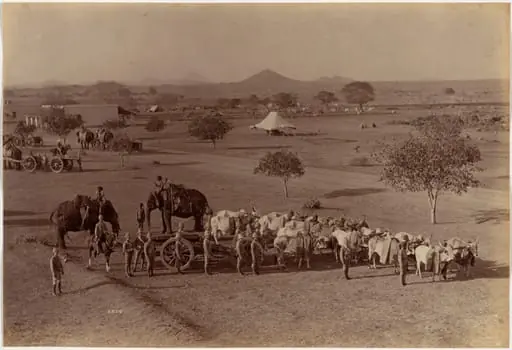Heavy Field Battery, Jhansi, by Raja Deen Dayal