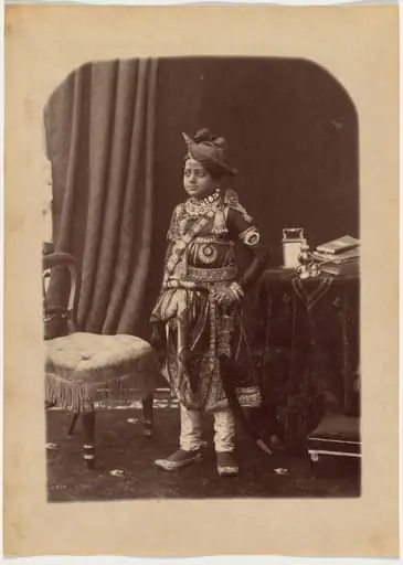 His Highness Maharaja Scindia of Gwalior, by Raja Deen Dayal