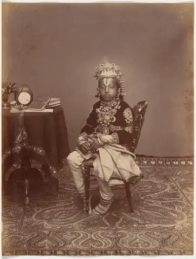 His Highness the Maharaja of Rewa, by Raja Deen Dayal