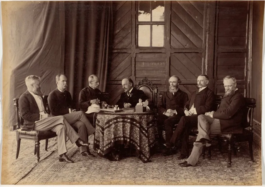 Lord Dufferin and the Supreme Council of Government of India, by Raja Deen Dayal, 1887