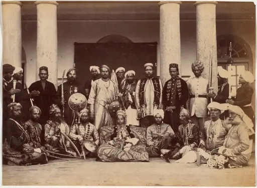 Maharaja of Rewa and Sardars