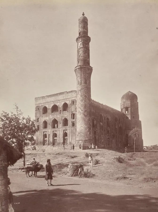 Mahmud Gawan Madrasa, Bidar, by Raja Deen Dayal, 1890
