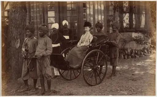 Miss Lyall, Shimla, by Raja Deen Dayal