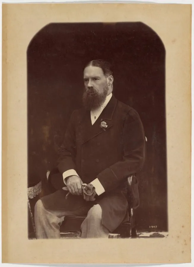 Portrait of a Gentleman, by Raja Deen Dayal, 1887