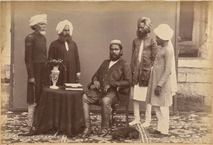 Ramkishore Singh, Rewa (recto, top), by Raja Deen Dayal, 1884