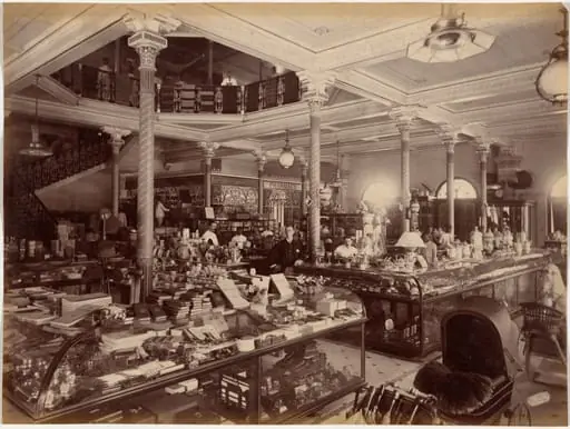 Treacher and Co.'s Shop in the Fort, Bombay, by Raja Deen Dayal
