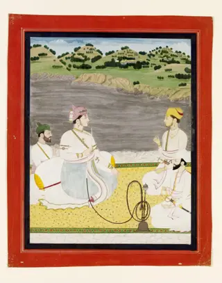 Raja Sansar Chand and Fateh Chand