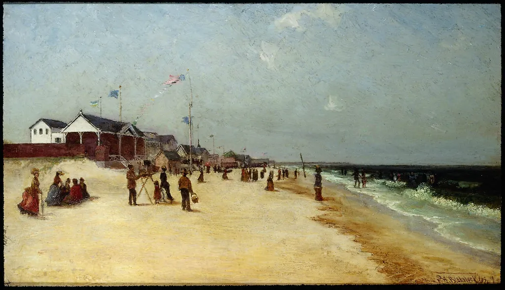 Rockaway Beach, Long Island, New York, by Ralph Albert Blakelock, unspecified, 1870