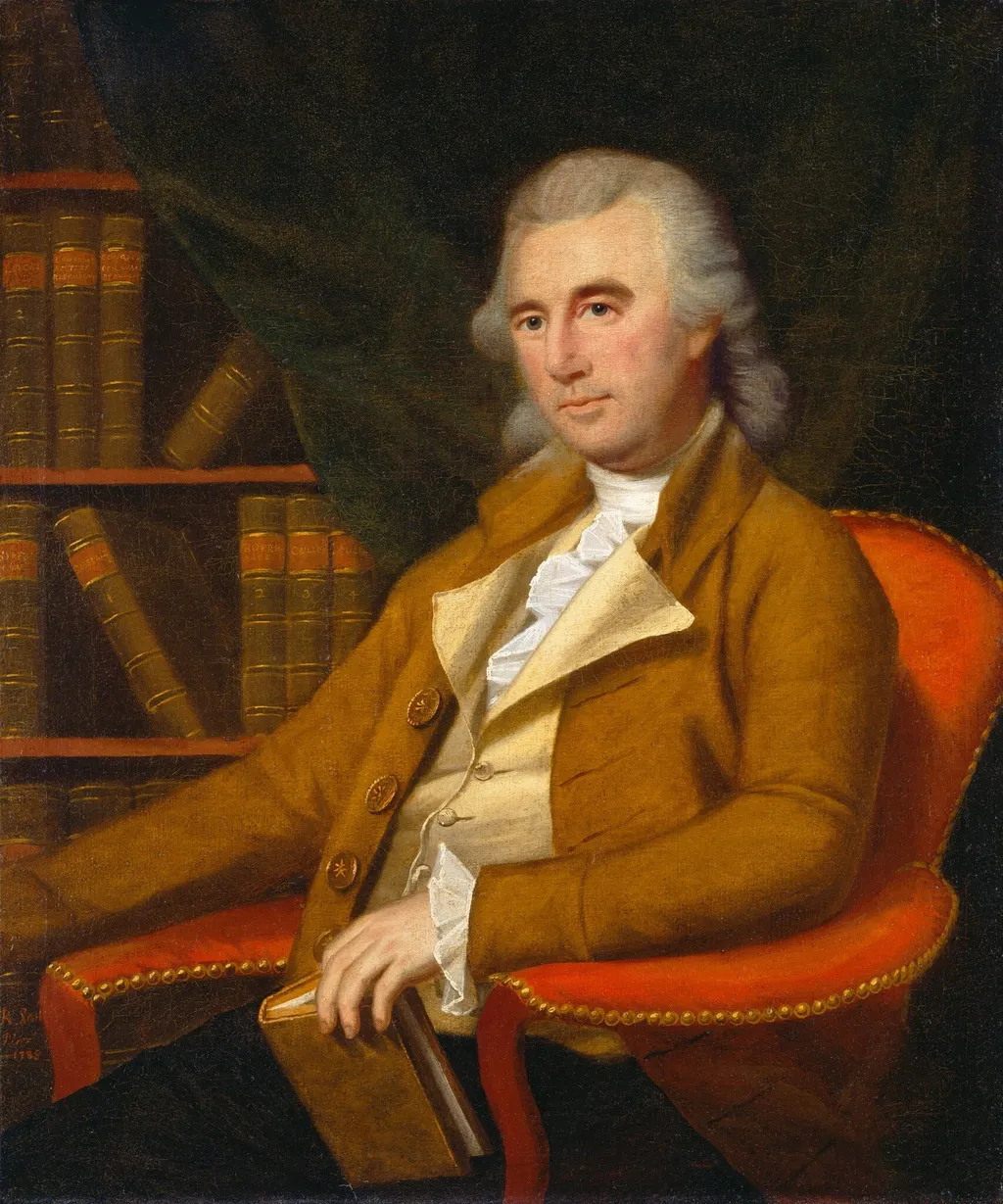 Dr. David Rogers, by Ralph Earl, oil, 1788
