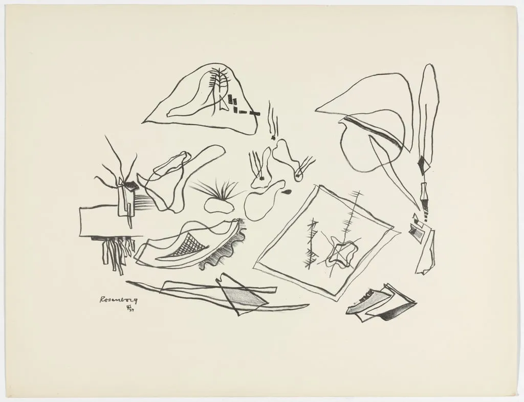 Untitled, by Ralph M. Rosenborg, ink, 1937